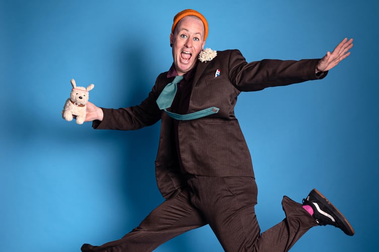 Darryl Carrington brings tricks and laughs to Brecon this half-term
