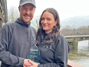 River Wye canoe hire entrepreneur triumphs at Powys Business Awards