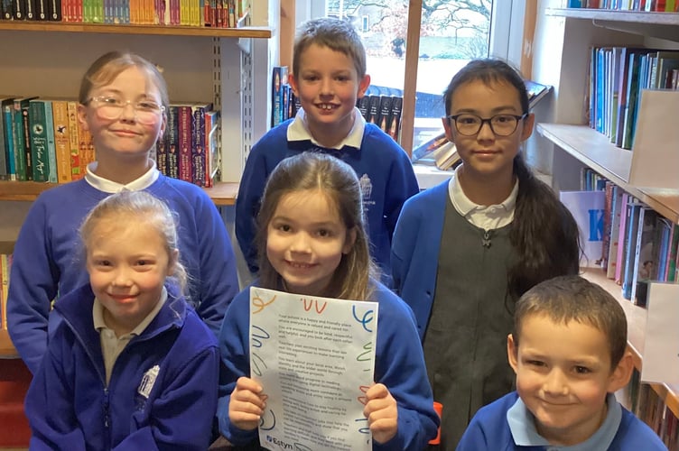 The Franksbridge school community is celebrating following a highly positive inspection report