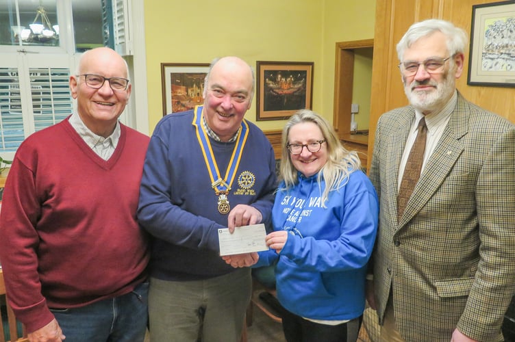 Left to right: Richard Davies, Hugh Garner, Sue Ling and David England