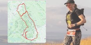 Giant penis challenge for charity runner!