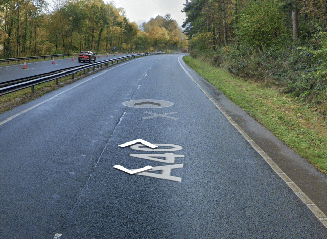 Brecon Bypass currently closed in both directions
