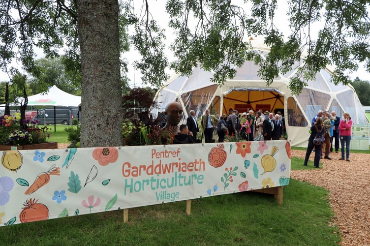 Royal Welsh Show Horticultural Village.