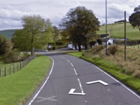 Seven taken to hospital following crash on Powys A-road