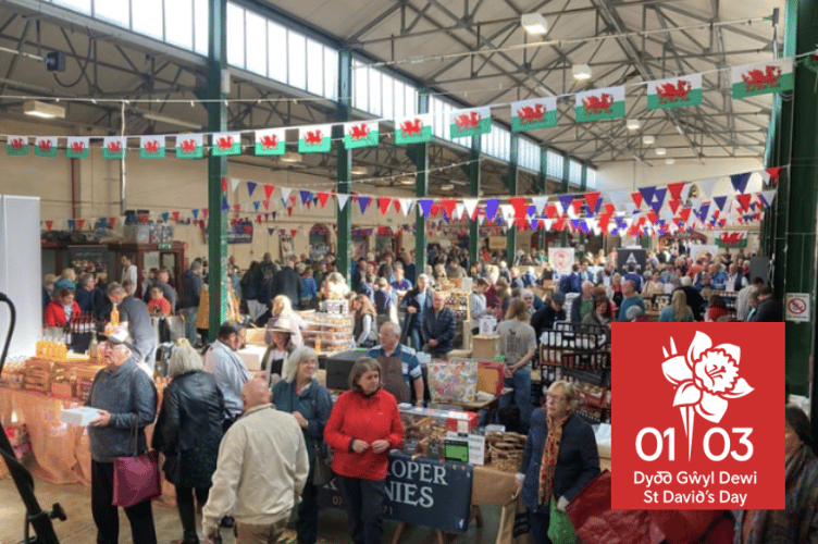 Brecon Market Hall St David's Day