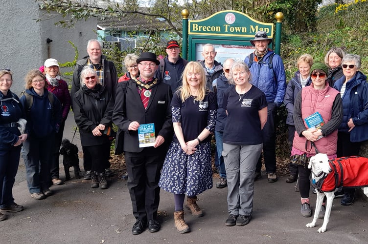 Brecon Nature Walk brings the community together to enjoy the areas green spaces