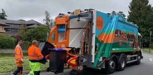 How much is recycling collection changes costing Powys council?