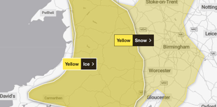 Snow and ice warnings issued for today and tomorrow