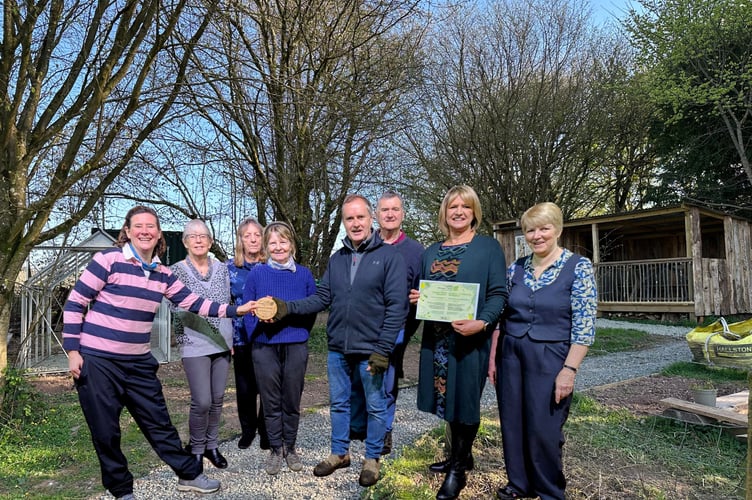 Dan y Castell Clyro Community Garden