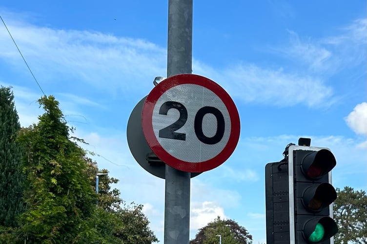Wales' default speed limit was cut from 30mph to 20mph in 2023