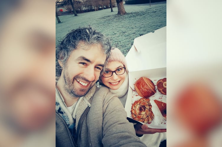 Couple Jon Barbour and Magda Sisulewska, from Gilwern, have been building their artisan baking journey together over the past year.