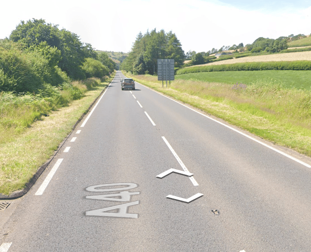 Two adults taken to hospital following crash near Sennybridge