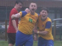 Brindley brace helps Knighton Reserves to victory at Talgarth