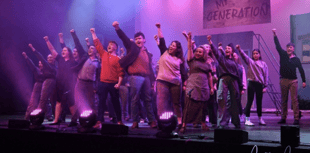 Erwood YFC win Brecknock Entertainment competition