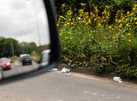 Litter found on almost every main road in Wales