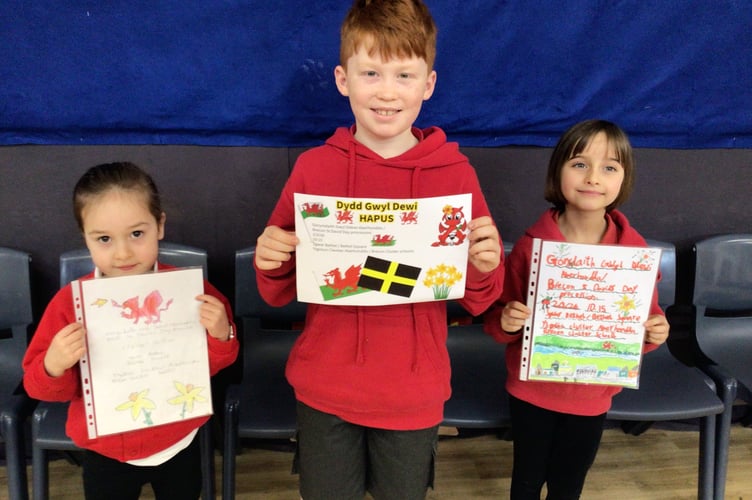 St David's Day Brecon posters