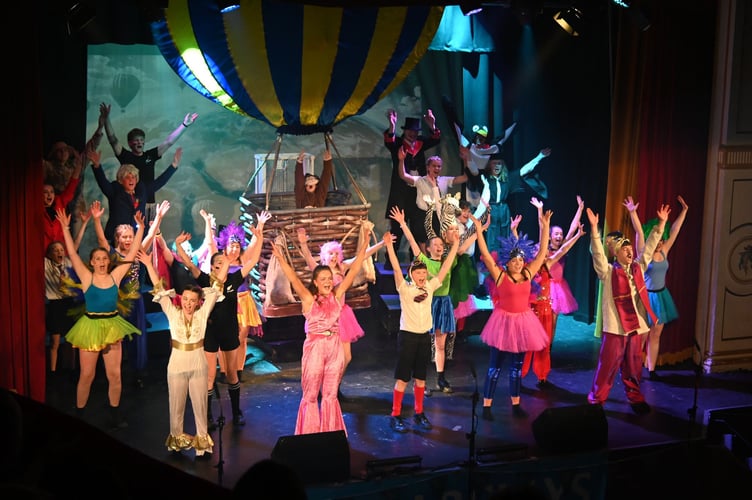 Aberedw YFC’s ‘Air We Go Again’ was crowned the winner