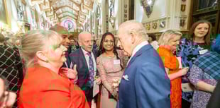 Powys care worker praised as 'truly magnificent' by King Charles