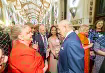 Powys care worker praised as 'truly magnificent' by King Charles