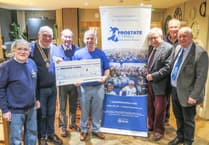 Builth Wells Rotary Club raises £1,500 for Prostate Cymru