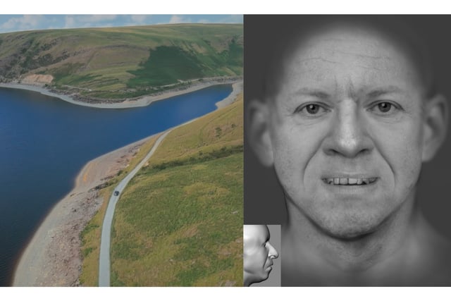 Facial reconstruction of mystery reservoir man brings new leads