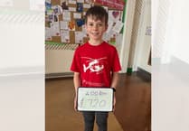 Finley’s 400km ride raises £720 for charity