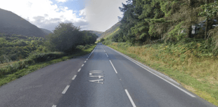 Part of A470 shut following morning collision
