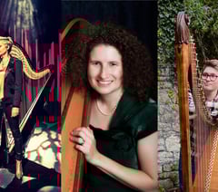 Bookings now open for 14th Glasbury Arts Harp Summer School