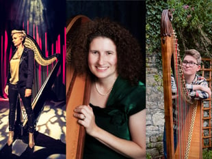 Bookings now open for 14th Glasbury Arts Harp Summer School