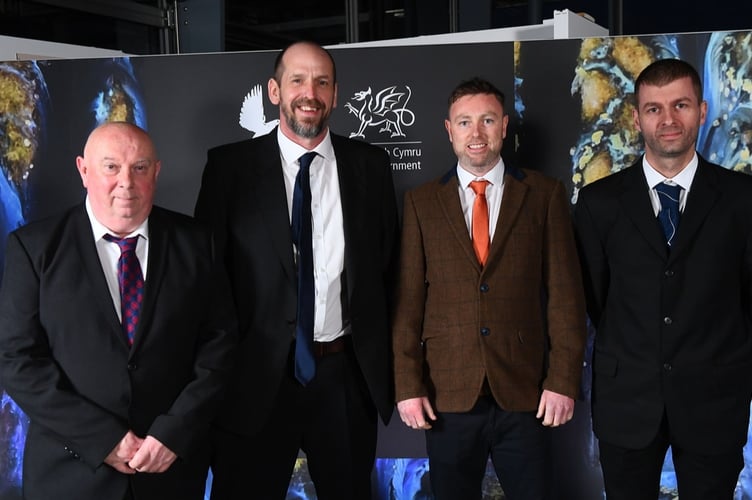The Cynrig Hatchery team won the Environment Champion category at the St David Awards