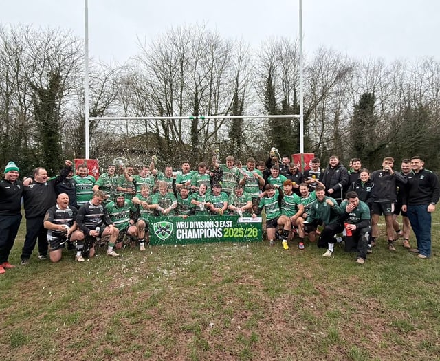 Champions Gwernyfed clinch back-to-back league titles in style