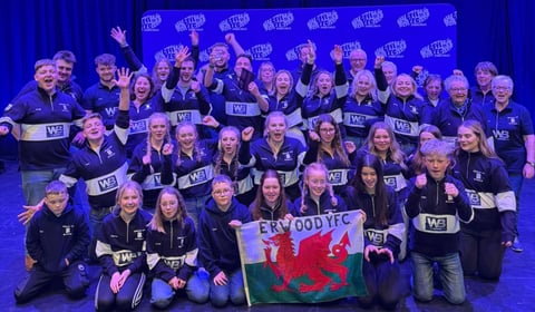 Erwood and Sennybridge scoop awards at Wales YFC Entertainment Feast