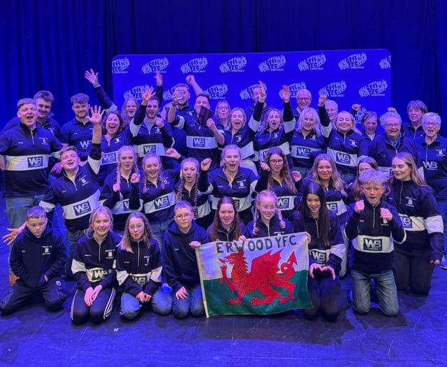 Erwood and Sennybridge scoop awards at Wales YFC Entertainment Feast