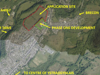 Plans for new 152-home estate in Ystradgynlais approved