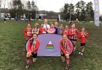 Ysgol y Bannau girls Tag Rugby team progress to Nationals with tournament win