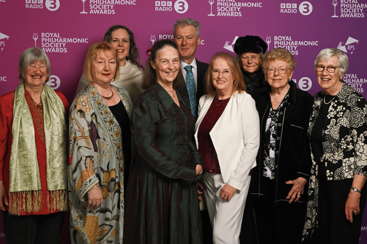 Cantorion Llandrindod at the Royal Philharmonic Society Awards
