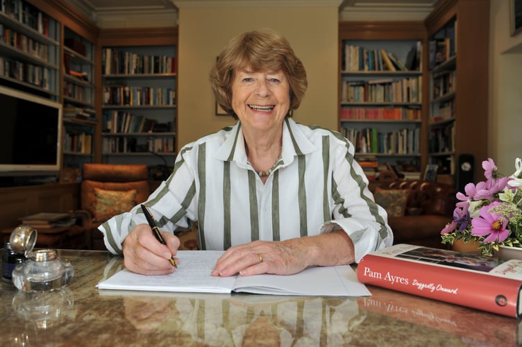 Pam Ayres will bring her latest show Doggedly Onward to Brecon this May