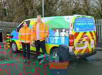 Powys waste team gets electric vans