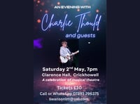 Rising star Charlie Thould returns for second fundraising concert
