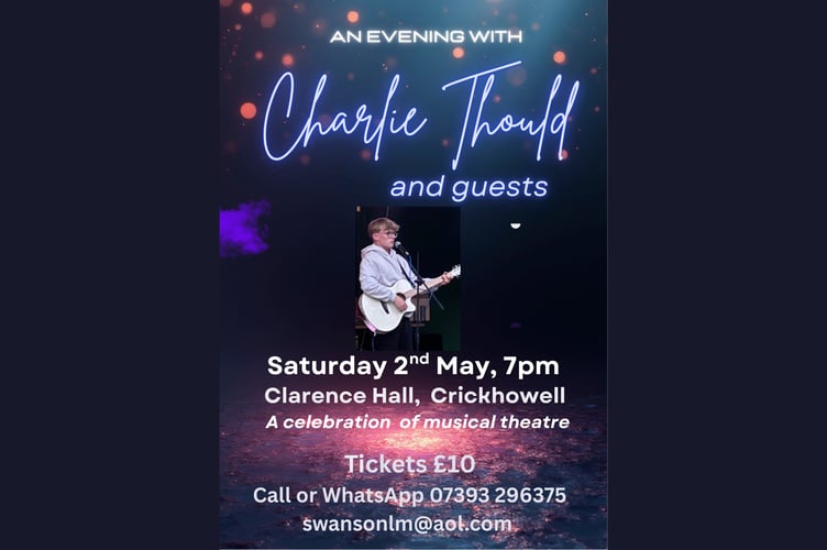 A poster for the evening on May 2