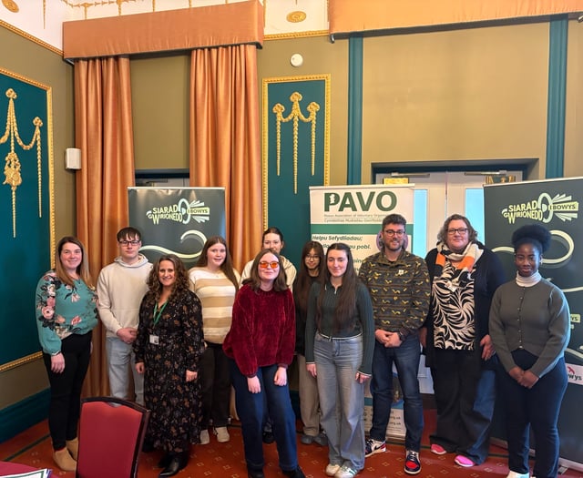 Young people help shape the future of Powys at county event