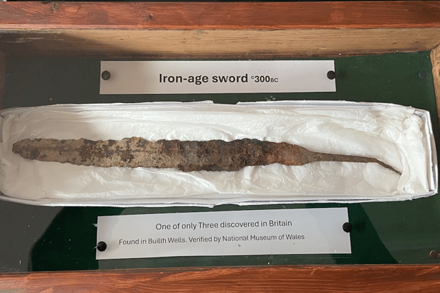 300BC sword found in Builth Wells