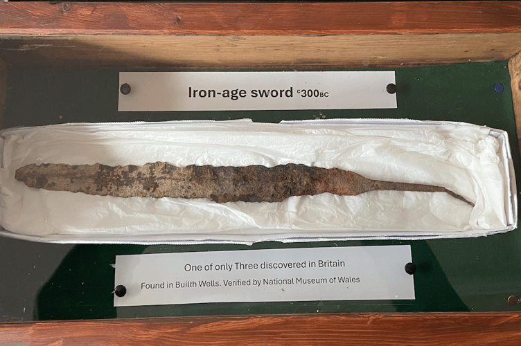 300 BC sword found in Builth Wells