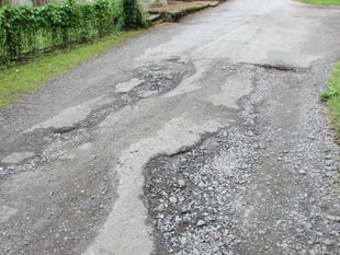 £2.5m investment to tackle potholes on Powys roads