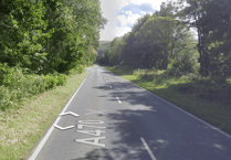 Stretch of A470 currently closed due to collision