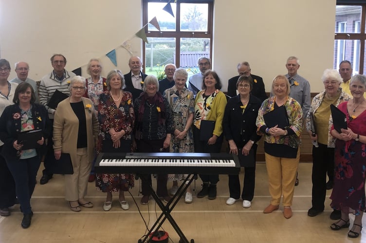 The Dolau Mixtures choir