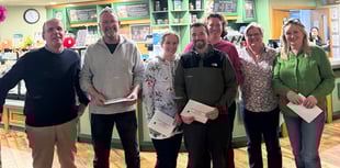 Garden centre fundraiser serves up curry and £813 for charity