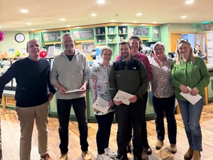Garden centre fundraiser serves up curry and £813 for charity