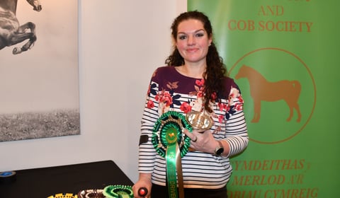 Top honours for Brecon paradriver and 24-year-old cob