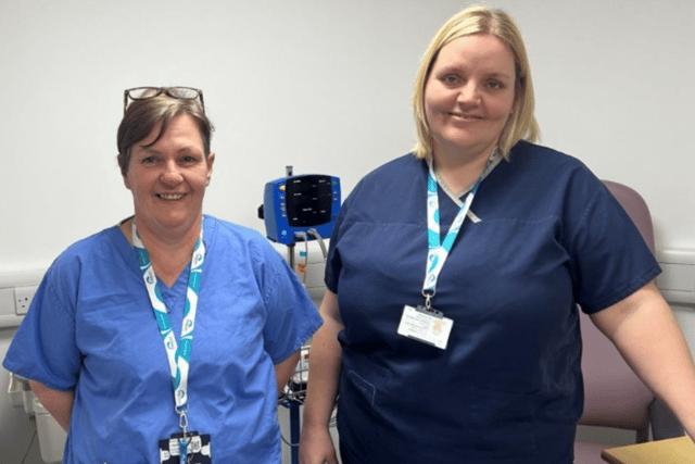 New pre-op assessment room opens at Brecon hospital